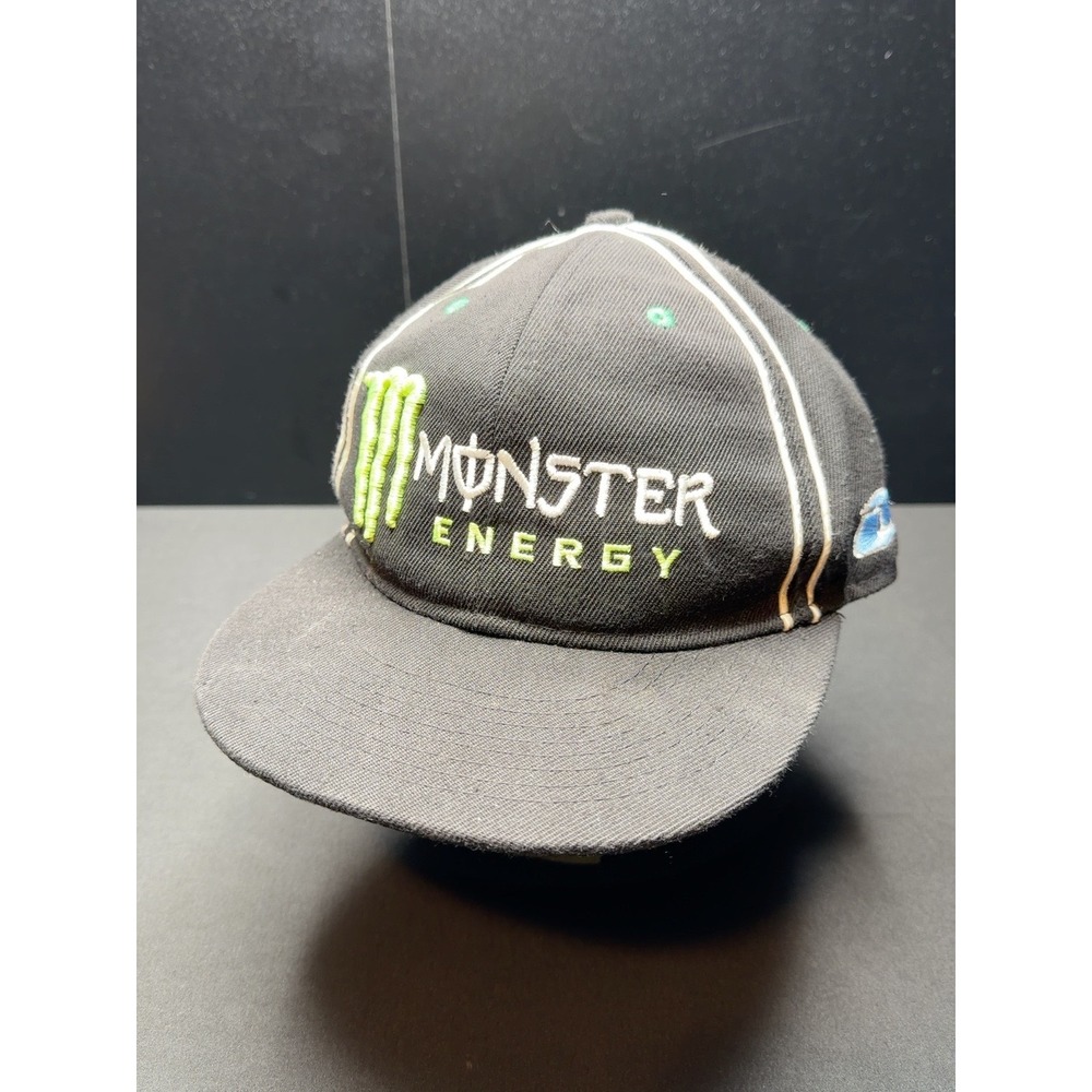Monster Energy ONE Industries Hat 7 1/2" Black Green Motocross Fitted Cap